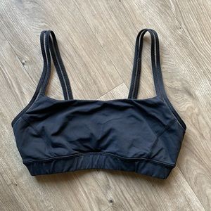 Lululemon great condition black “straight up bra”